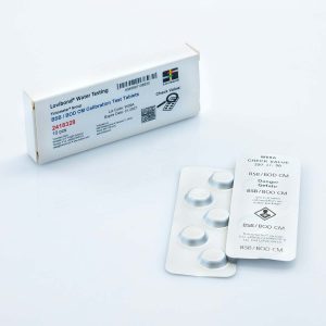 Test para calibrar Sistema DBO, Tabletas